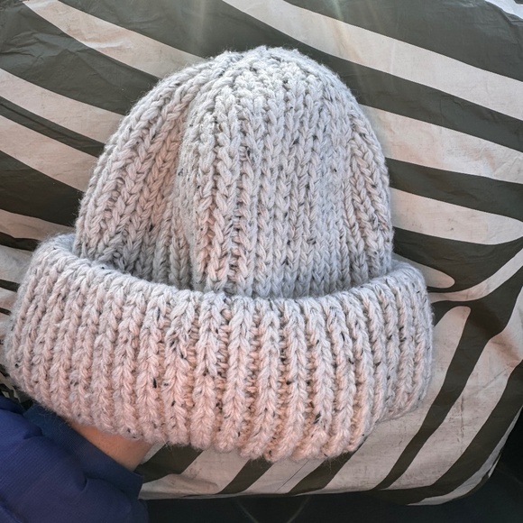 Nordic Cozy Knit Kids Hat - Gray made in Bricklane, London England  European hat - Picture 1 of 4